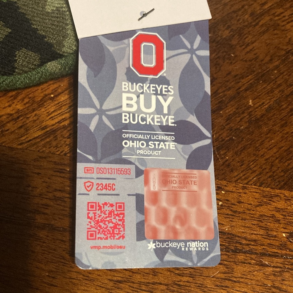 NWT Nike Ohio State Buckeyes 2024 Terra Military Cuff Knit Beanie - Green - Picture 12 of 13